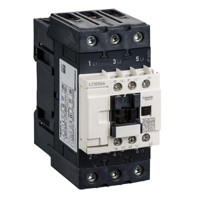 Контактор Schneider Electric 3п 50А D50 220В AC LC1D50AM7