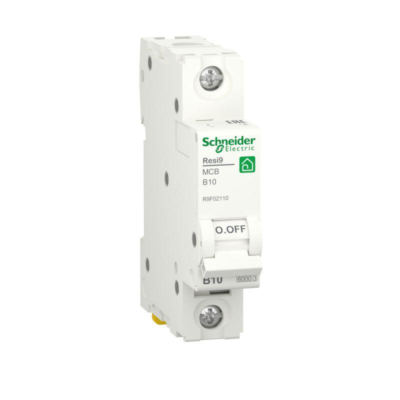 Автоматический выключатель Schneider Electric 1п B 10А Resi9 6000А  R9F02110