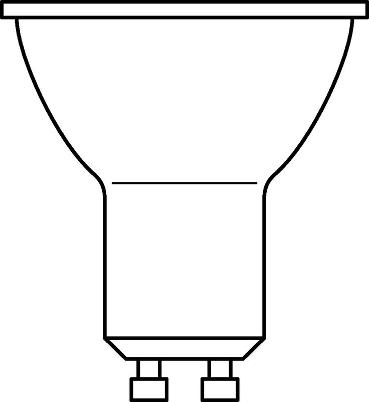 Лампа светодиодная LED Value LVPAR1635 5SW/840 230В GU10 2х5 RU (уп.5шт) OSRAM 4058075584808